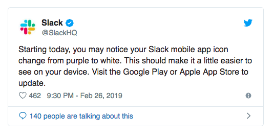 Slack Tweets The News