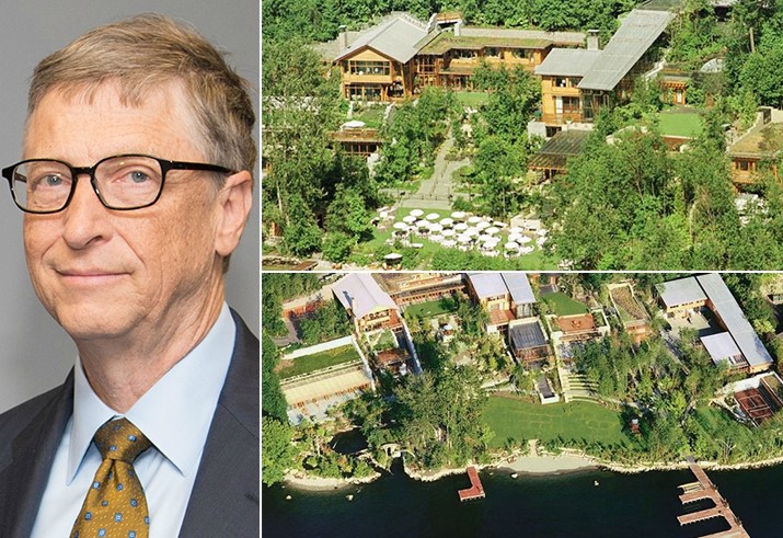 Bill Gates’ Home In Washington Valued At $147.5 Million