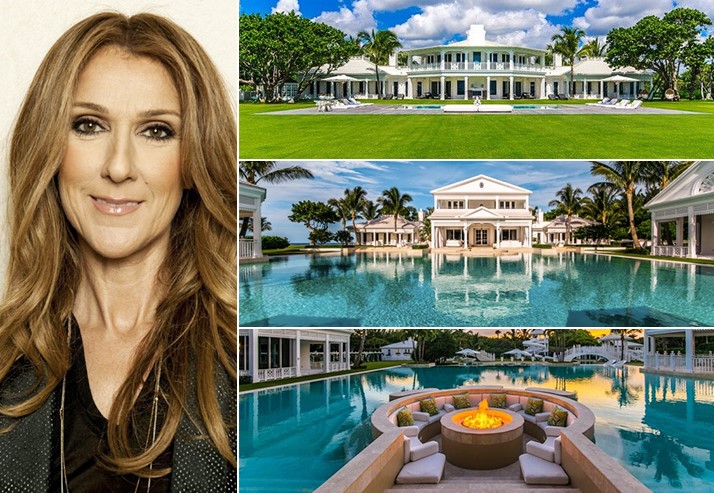 Celine Dion’s Home In Florida Valued At $65 Million