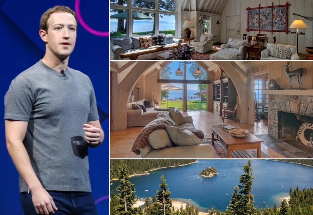 Mark Zuckerberg’s Home In Lake Tahoe Valued At $59 Million