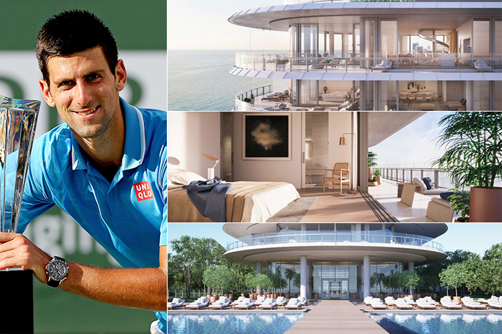 Novak Djokovic’s Home In Miami Valued At $15 Million