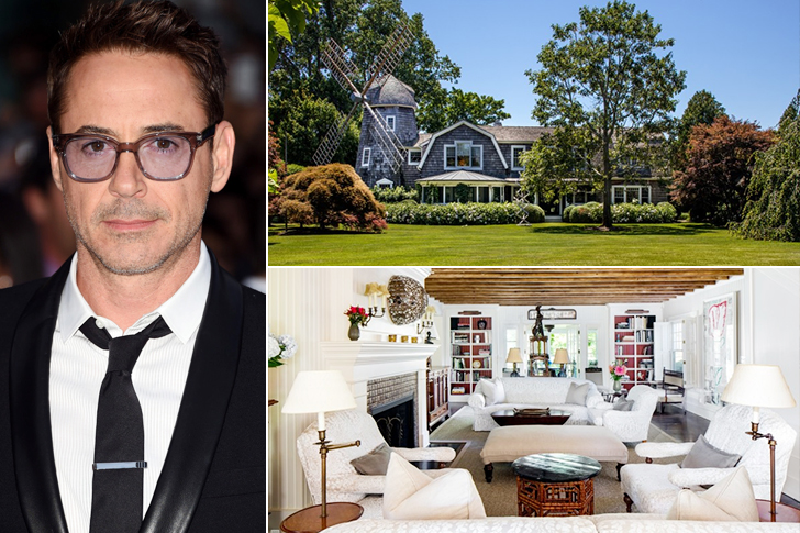 Robert Downey Jr’s Home In East Hamptons Valued At $11.9 Million