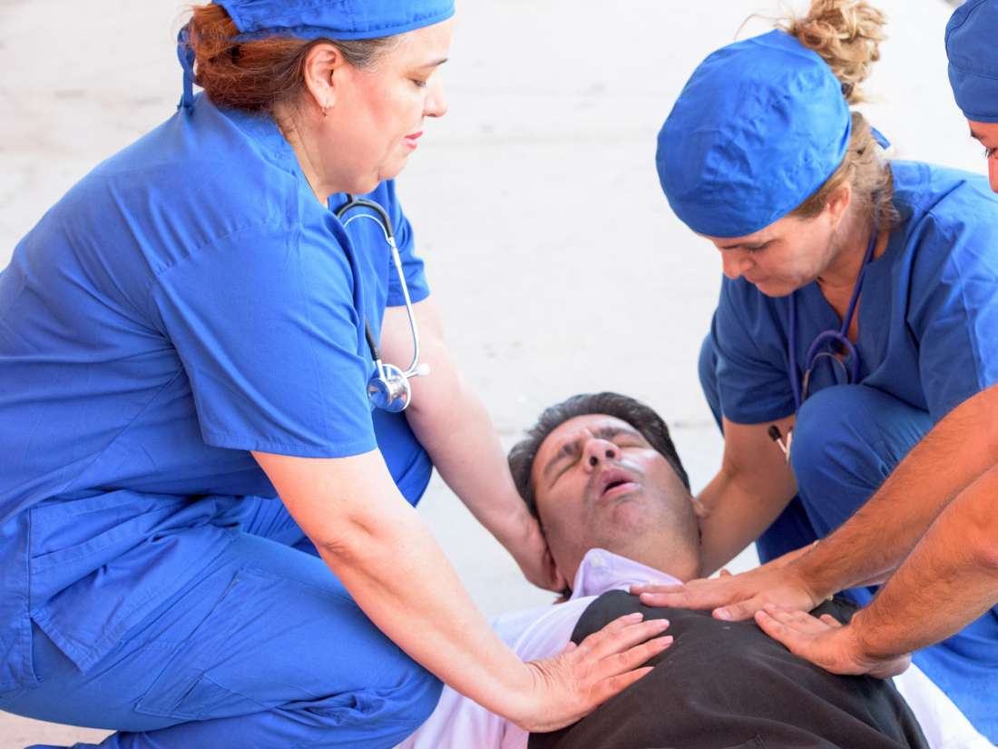 Coma Patient Receiving Care