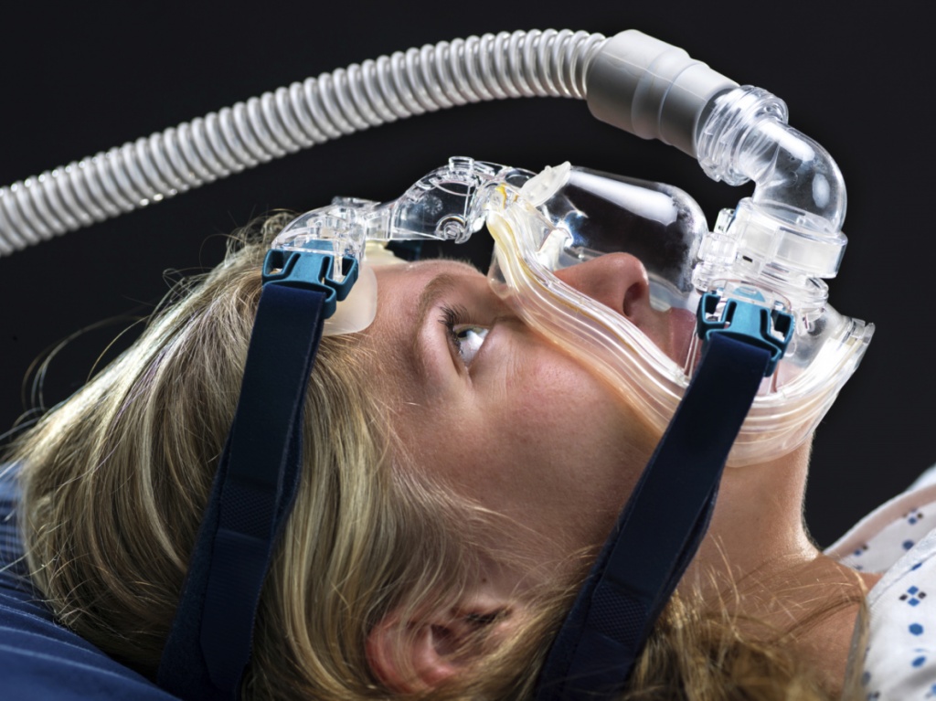 Patient On Breathing Support