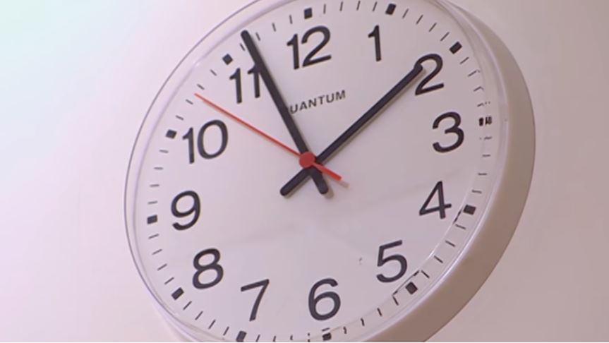 The Hospital Clock At Administration Time