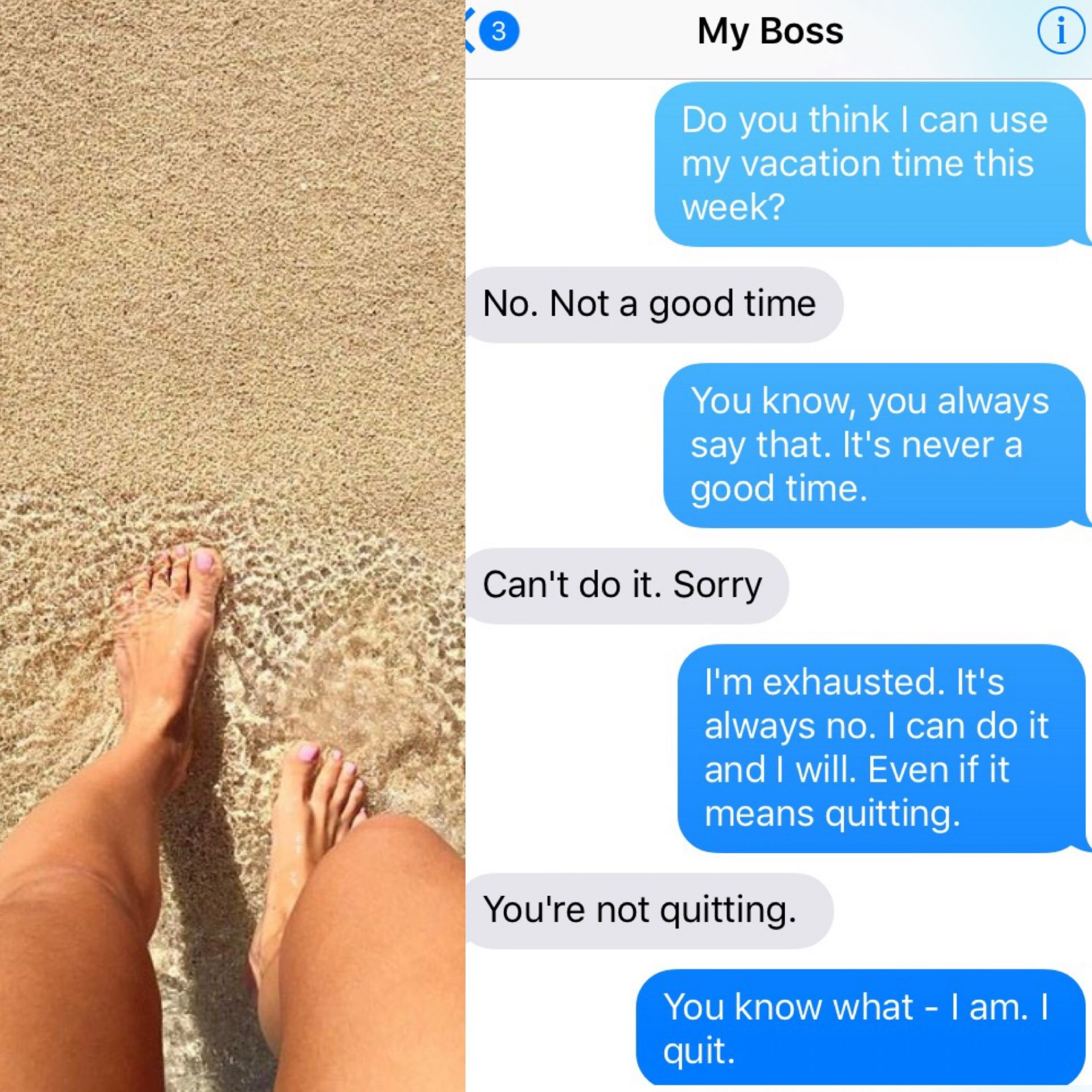 Employee Text Messages
