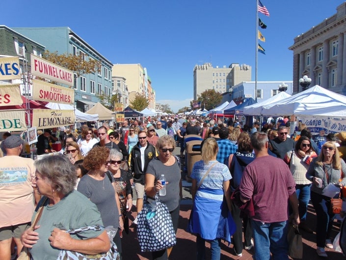 A Large Crowd