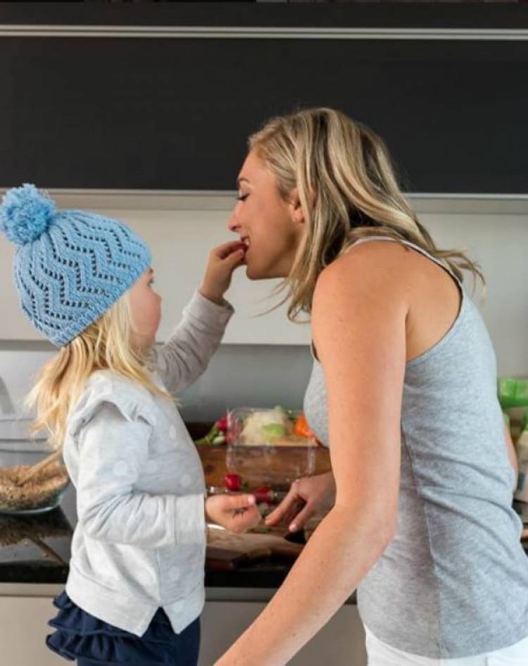 Grace And Shannon Cooking Together