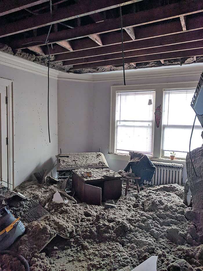 A Collapsed Ceiling