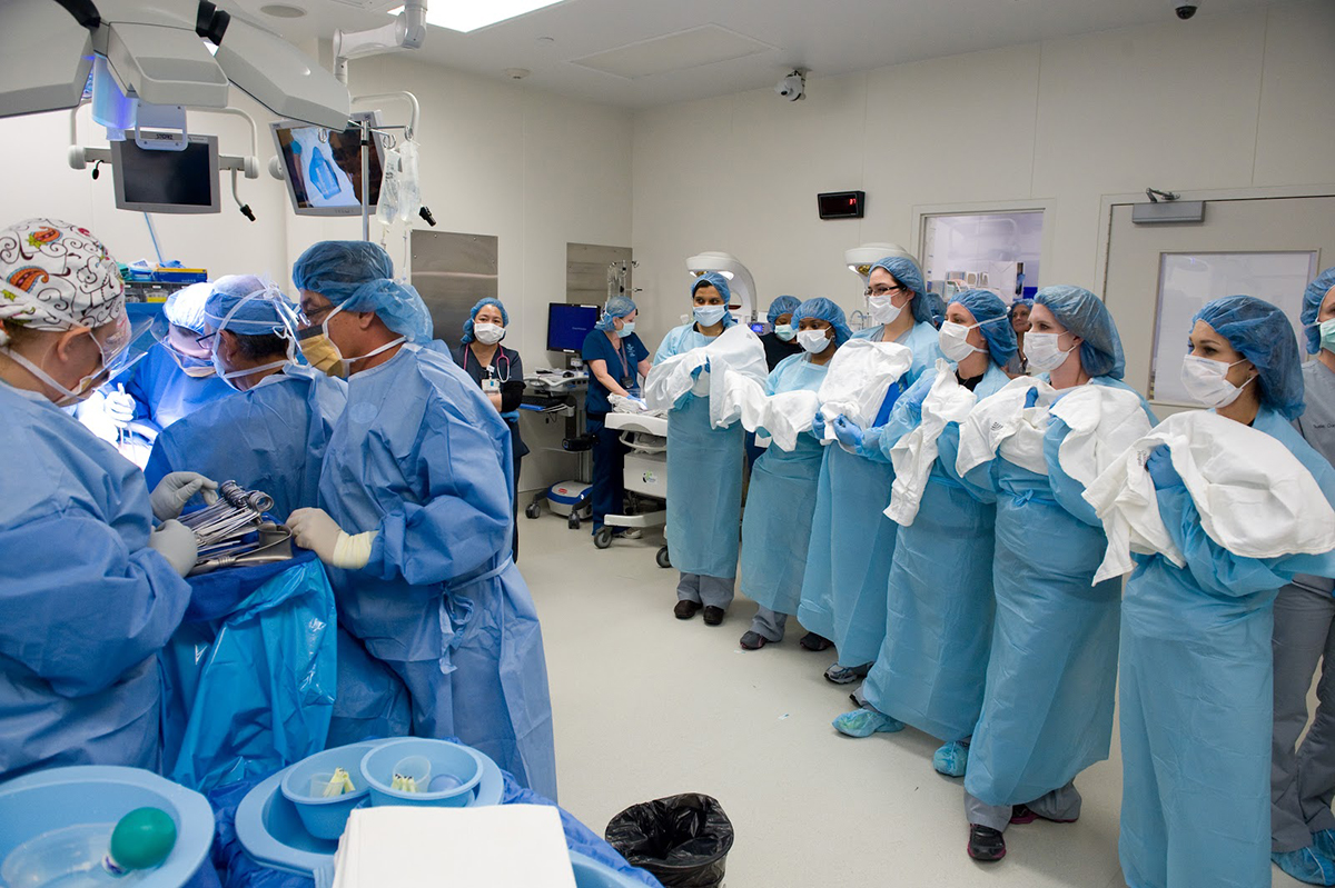 The Hospital Staff During Lauren's Cesarean