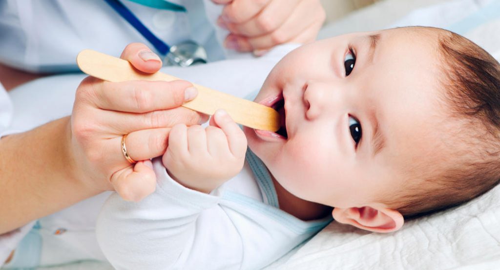 Doctor Doing Infant Checkup