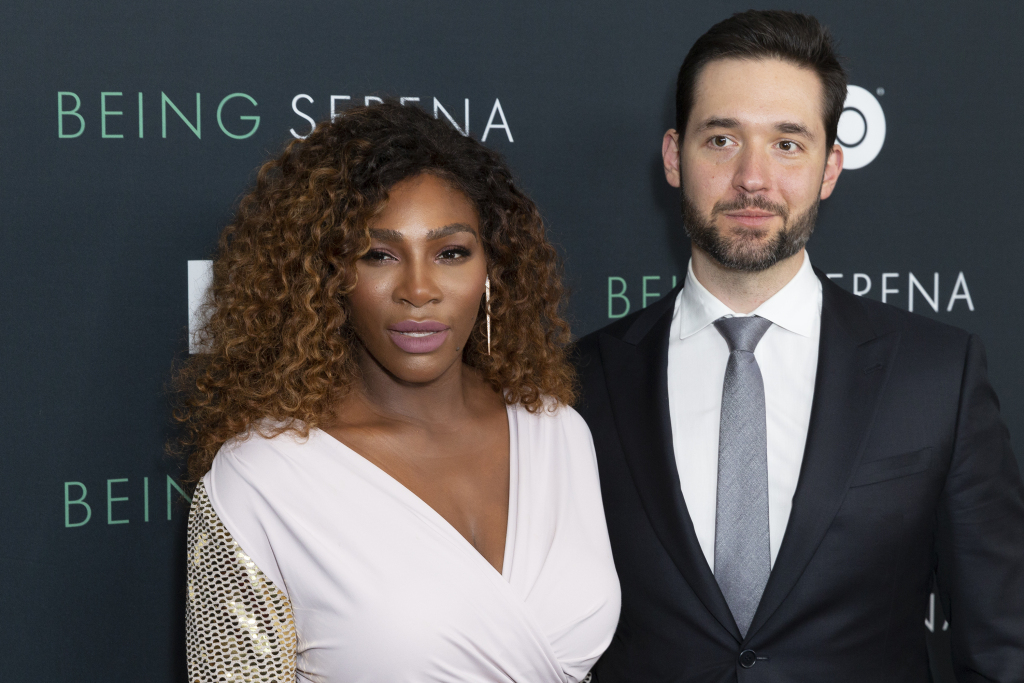 Serena Williams And Alexis Ohanian Attend Premiere HBO