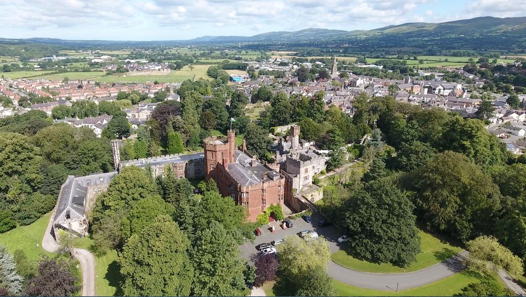 Ruthen Castle As Seen From Above