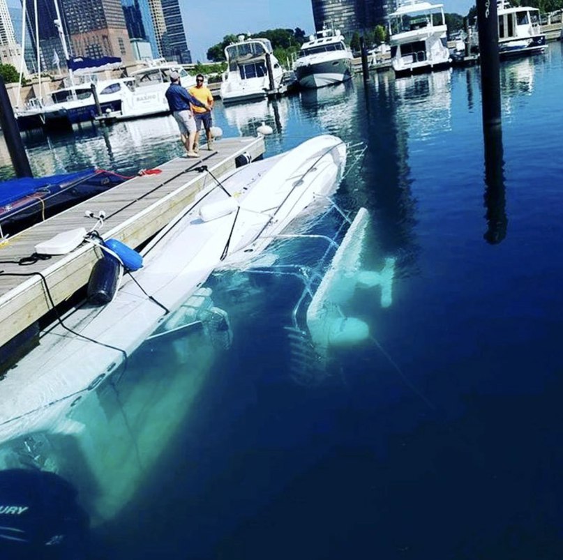 Boat Underwater