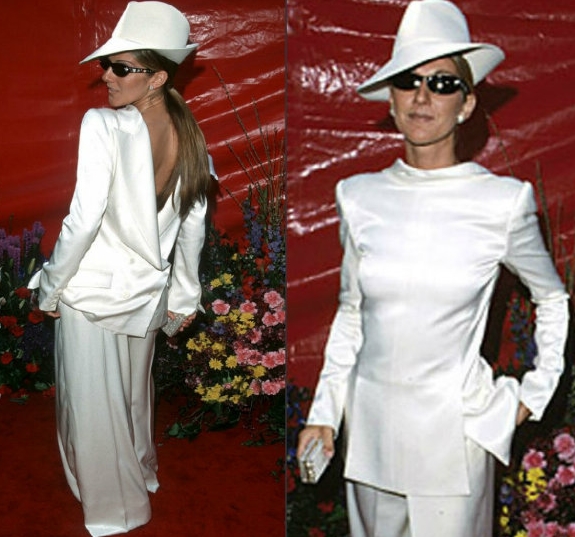 Celine Rocking A Bold Outfit On The Red Carpet