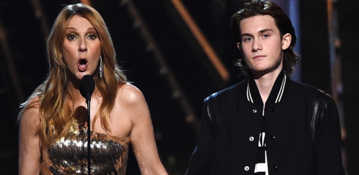 Celine With Her Son Rene