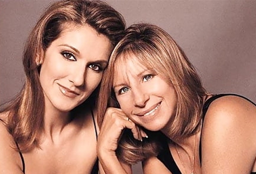 Celine And Barbara Streisand