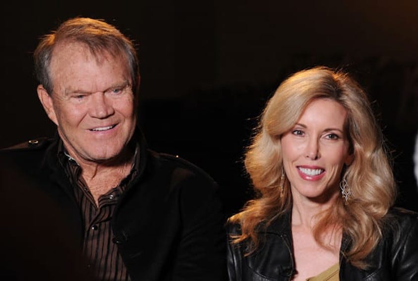 Glen Campbell And Kimberly Woolen