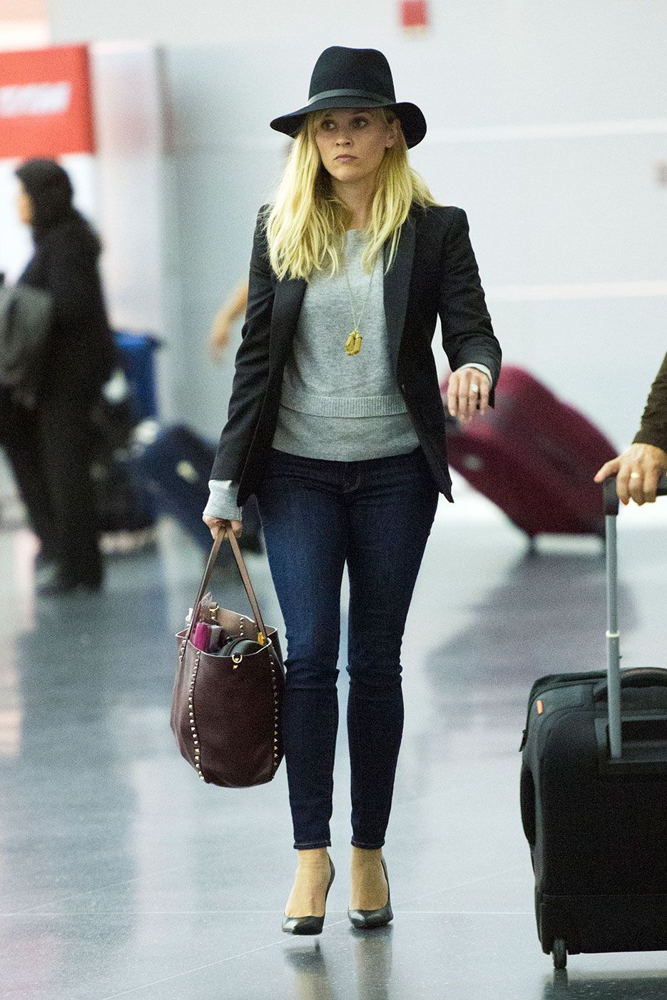 Celebs At The Airport