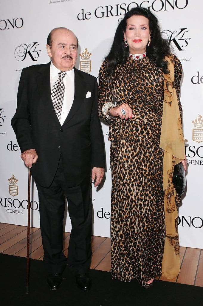 Adnan Khashoggi & Soraya Khashoggi – $874 Million