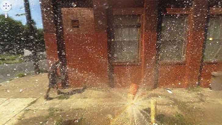 Fire Hydrant Explosion