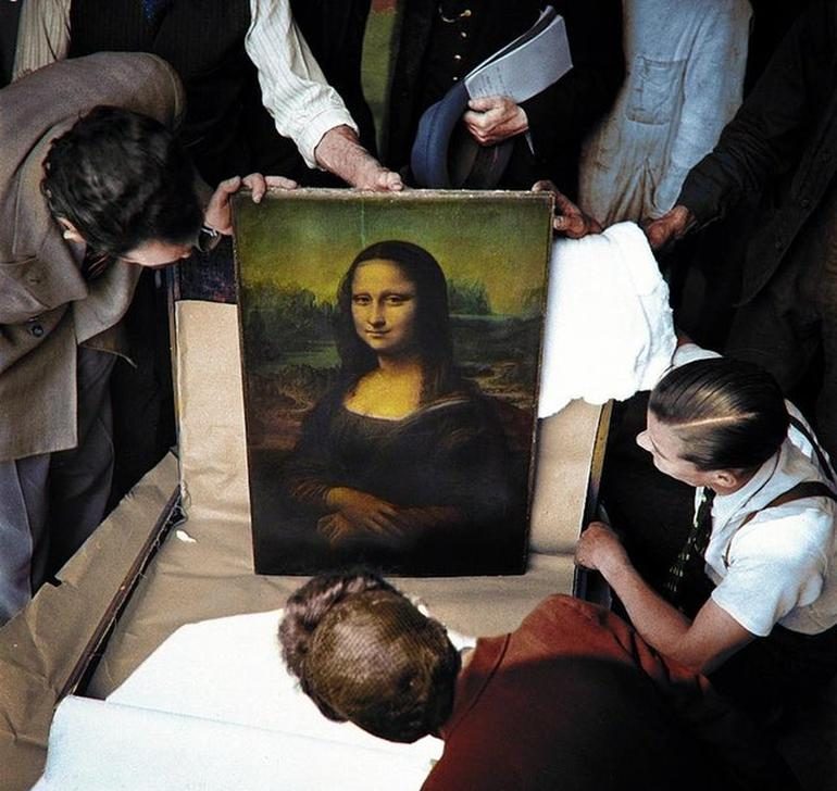 Mona Lisa During WWII