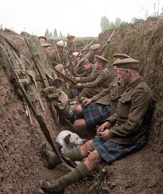 Men Of The Seaforth Highlanders, 1915