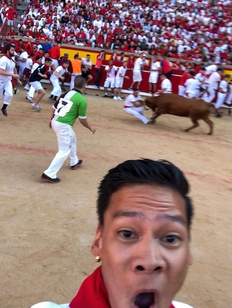 Capturing The Running Of The Bulls