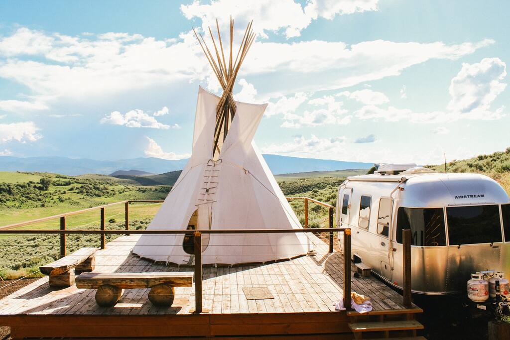 Ten Peaks Ranch Airstream & Tipi