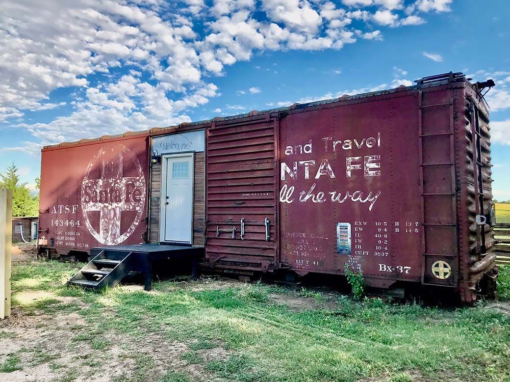 The Santa Fe Boxcar