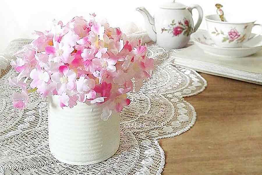 Doilies On The Table