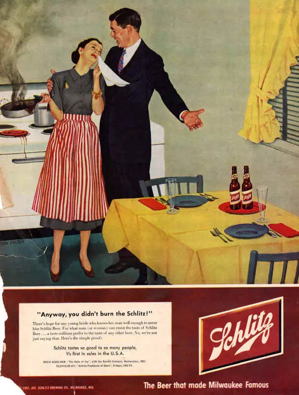 Schlitz Beer (1950s)