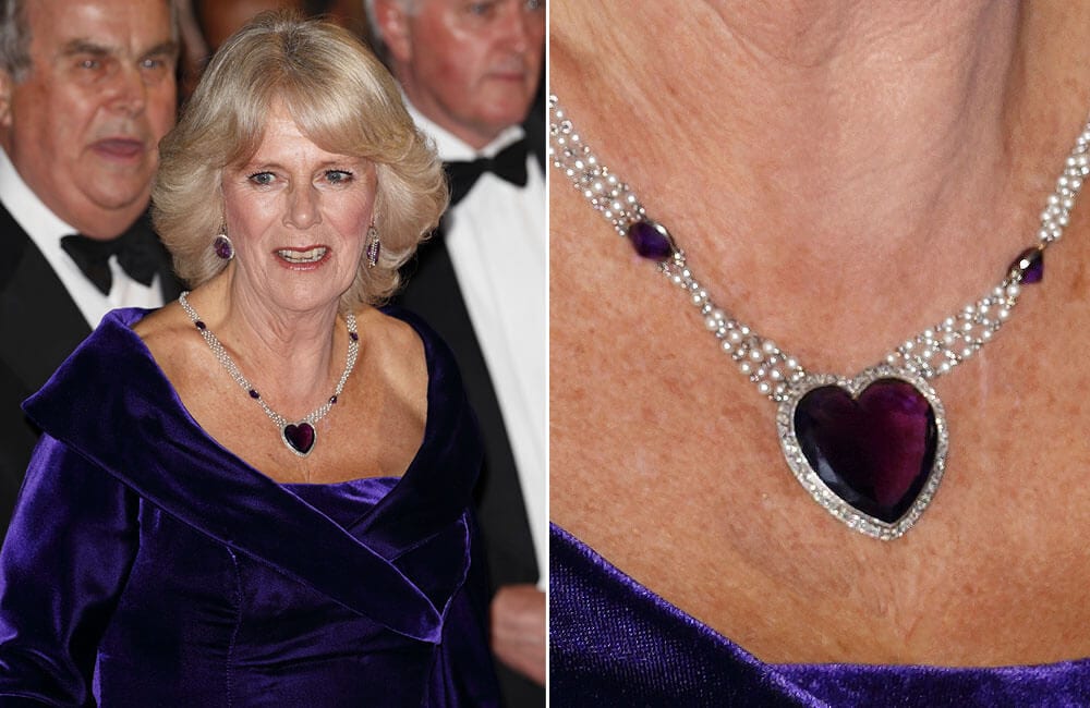 Camilla’s Amethyst Heart