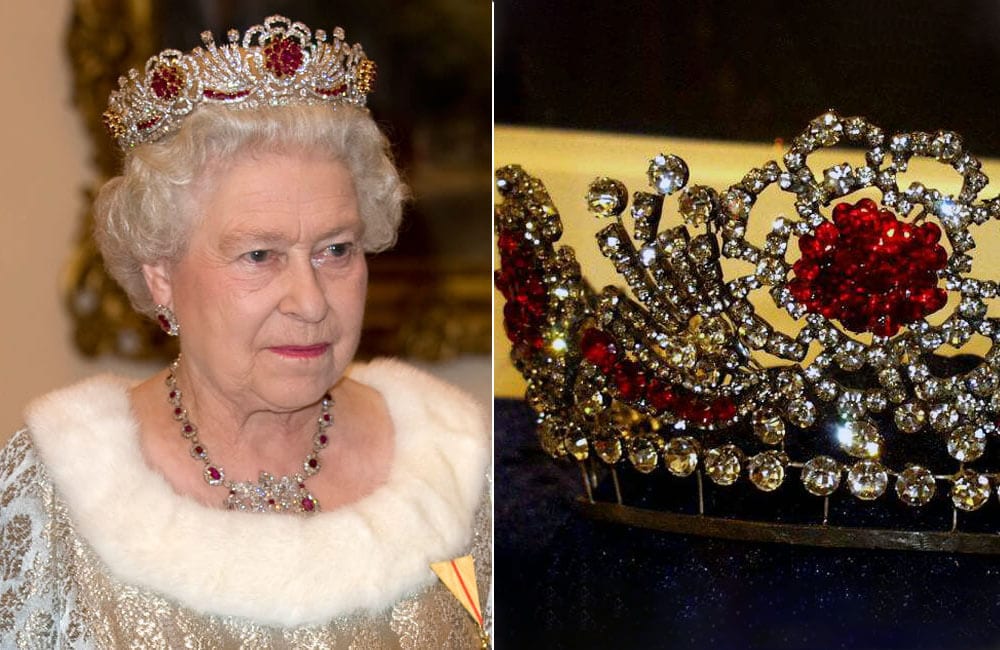 Burmese Ruby Tiara