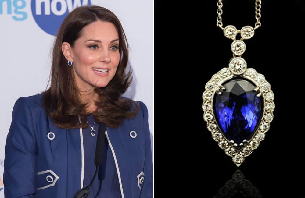 Tanzanite Necklace & Earrings