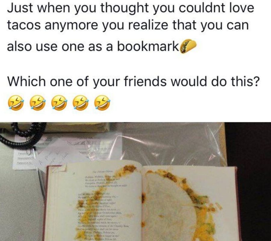 Respect The Books And Tacos