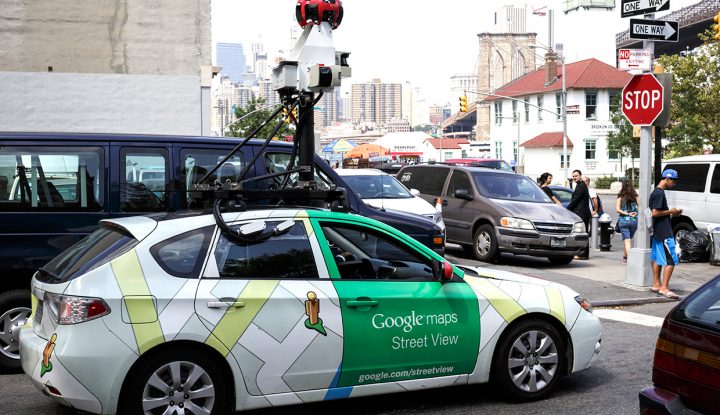 Google Maps Street View Car In Brooklyn