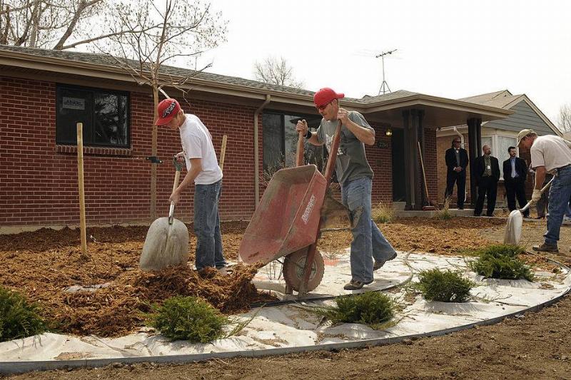 Mulching Around The House