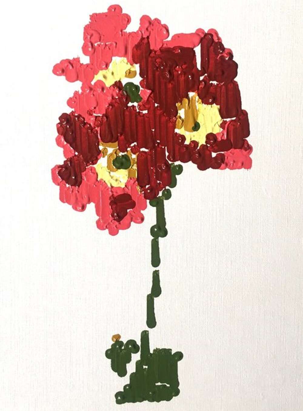 Ai Da's Flower Painting