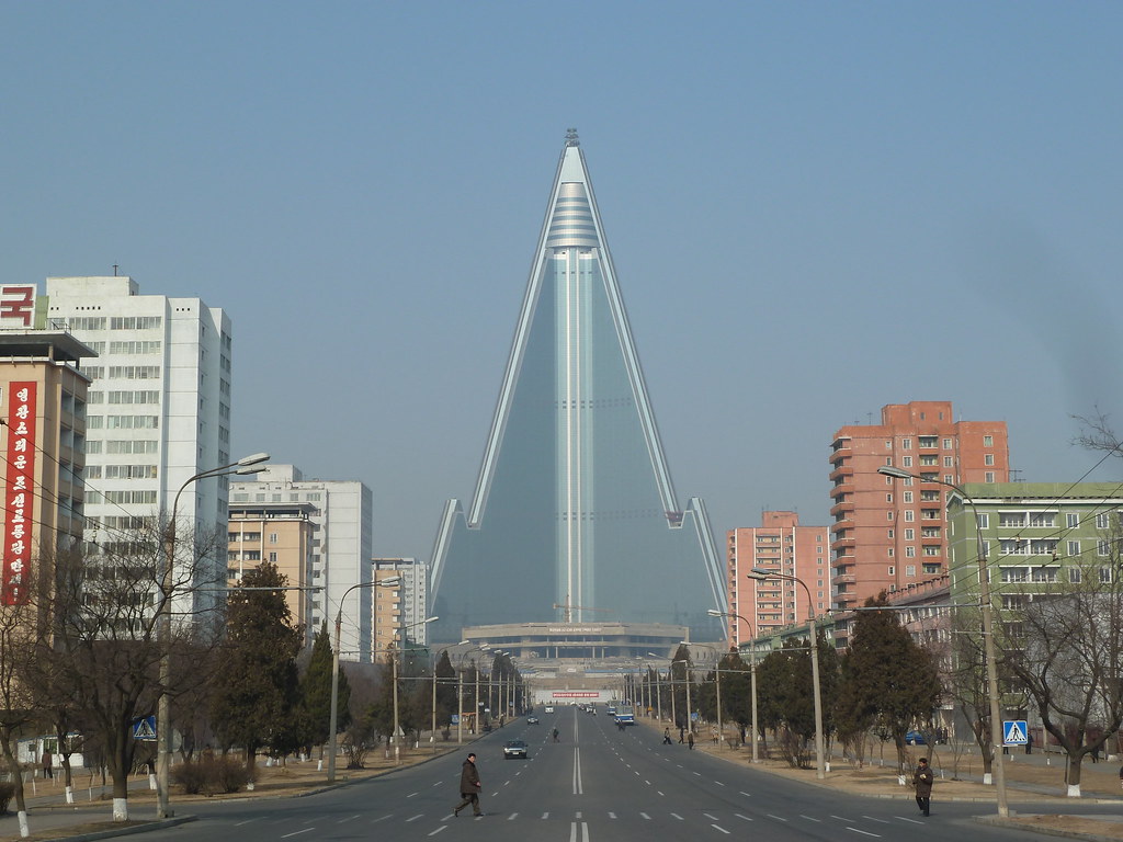 Ryugyong Hotel, Pyongyang, North Korea