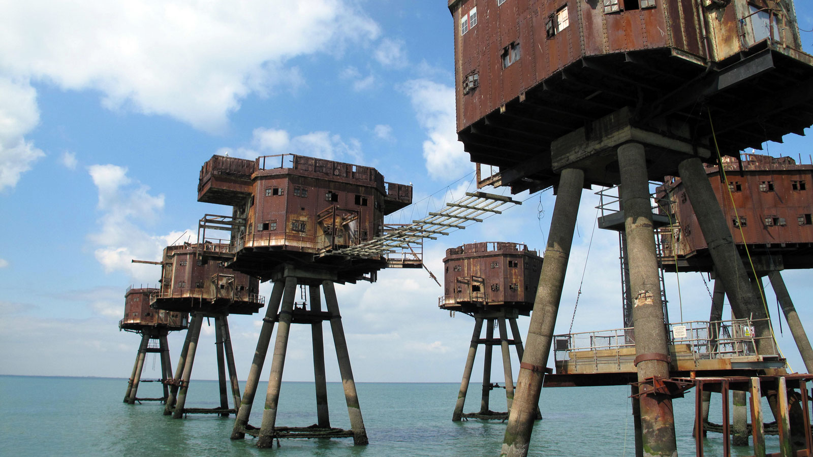 The Maunsell Sea Forts, England