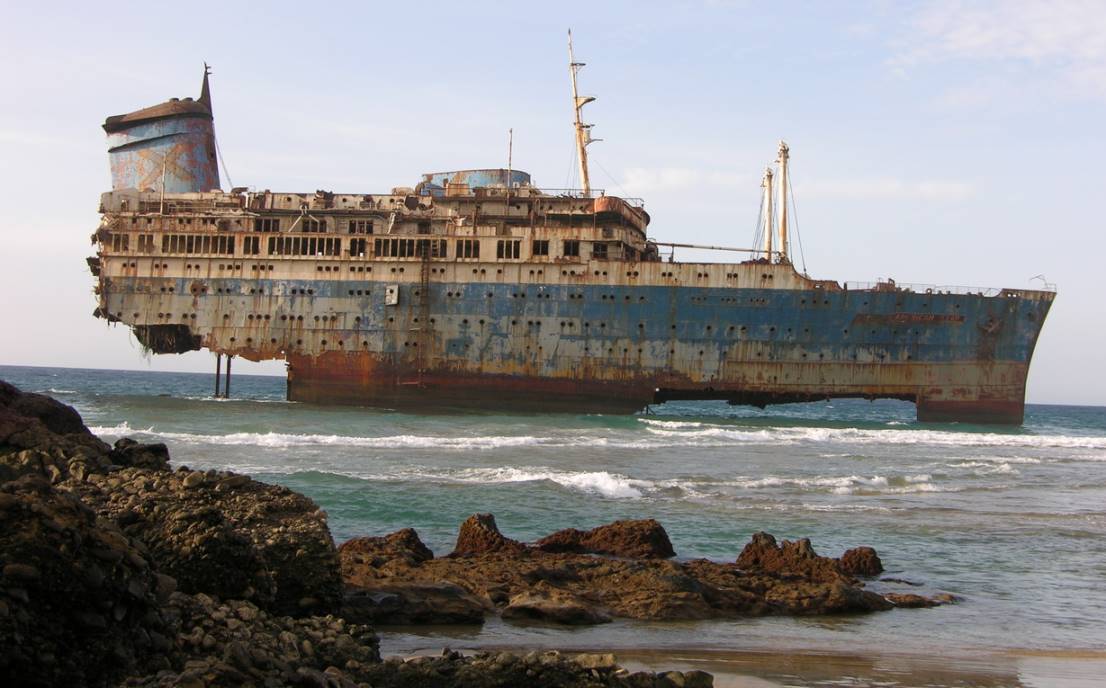 SS America Wreck, Canary Islands