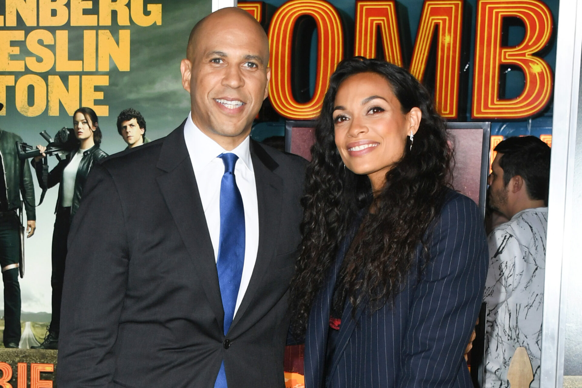 Cory Booker & Rosario Dawson