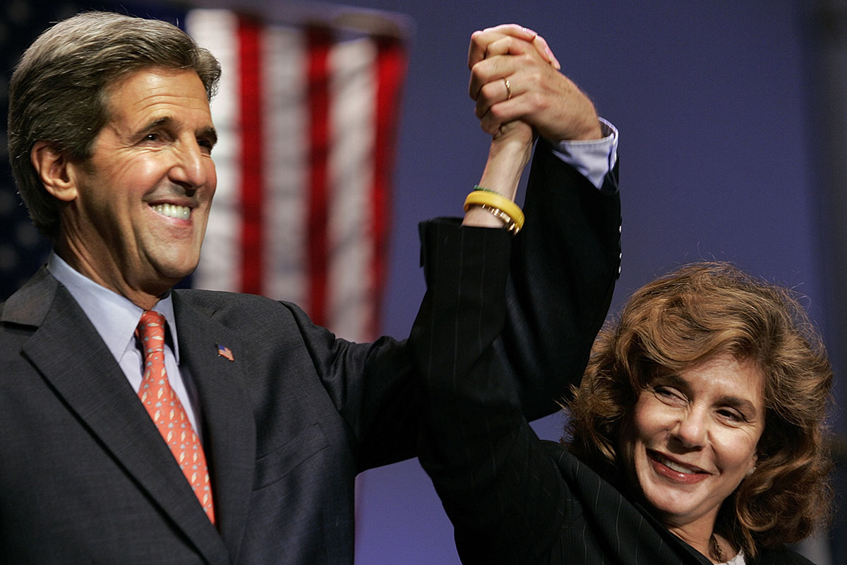 John Kerry & Teresa Heinz