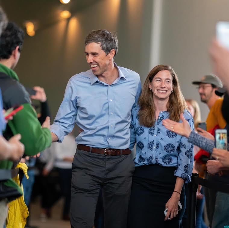 Beto O'Rourke & Amy Hoover Sanders