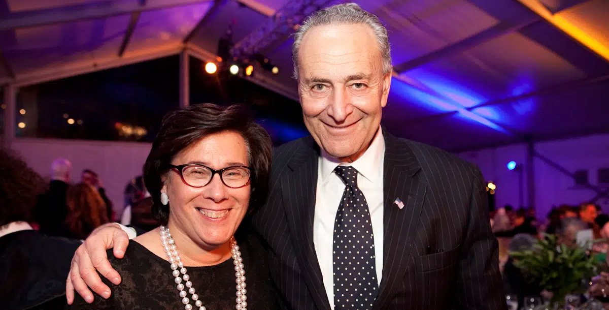 Chuck Schumer & Iris Weinshall