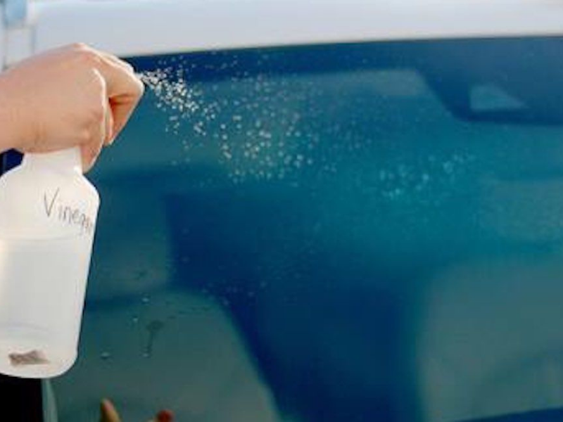 Vinegar for the Windshield